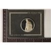 Image 1 : .82 OZ. PROOF STERLING SILVER PRESIDENTIAL ROUND