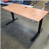 Image 1 : ELECTRIC ADJUSTABLE HEIGHT DESK - WORKING  5 FOOT X 30 INCH