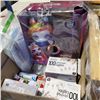 Image 2 : BOX OF AMAZON ITEMS - BAMBOO CUTLERY TRAY, BEE SUIT, LIGHTS, VACUUM BAGS, ETC