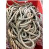 Image 1 : LARGE CRATE OF ASSORTED ROPE