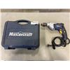 Image 1 : MASTERCRAFT ELECTRIC DRILL, AND CASE WITH 2 14 VOLT BATTERIES AND CHARGER, TESTED WORKING