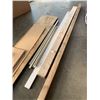 Image 6 : ASSORTED EZ RECT SHELVING PIECES, LUMBER ETC