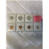 Image 2 : 7 - 1967 CANADA CENTENNIAL YEAR COINS - MINT CONDITION 1867-1967