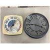 Image 2 : 2 LARGE WALL CLOCKS, 2 WATCHES, AND CUTTING BOARD