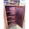 Image 3 : ANTIQUE SINGLE DOOR CORNER CABINET