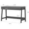 Image 1 : 2 DRAWER SECRETARY DESK - RETAIL $94