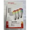 Image 2 : SENGLED SMART LED MULTI COLOR LIGHT BULB STARTER KIT W/ HUB AND 2 PK SMART LED MULTI COLOR LIGHT BUL