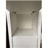 Image 2 : WHITE CUBICLE SHELF W/ DOORS