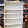 Image 2 : WHITE 80 INCH BOOKSHELF