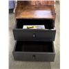 Image 2 : NEW 2 DRAWER ORAGANIZER SIDE TABLE, 15 INCH WIDE, 36 INCH TALL RETAIL $129