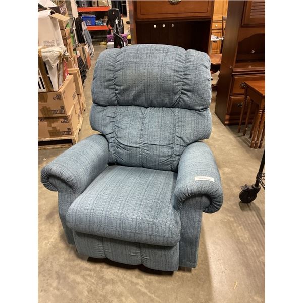 BLUE RECLINER CHAIR