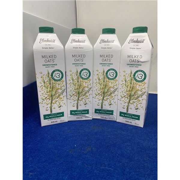 Milked Oats-Unsweetened (4 x 946ml)
