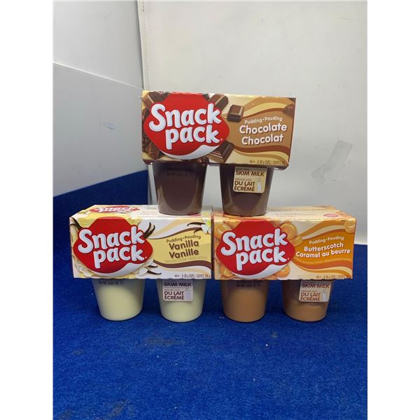 Snack Pack Assorted Puddings (3 x 4)