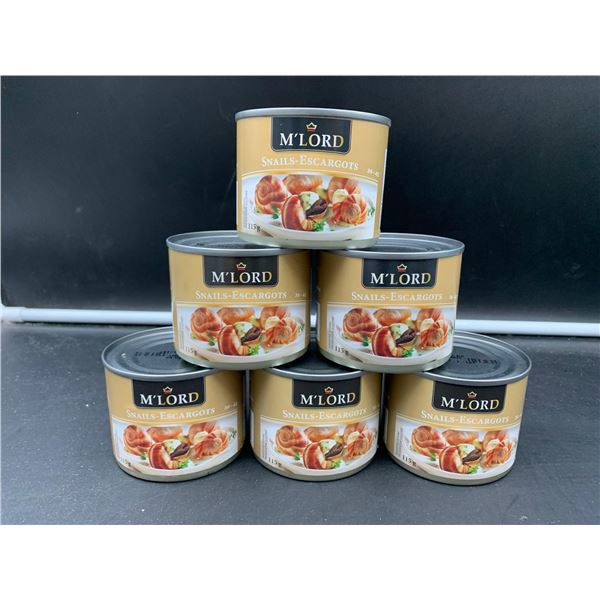 M'Lord Snails Escargots (6 x 115g)