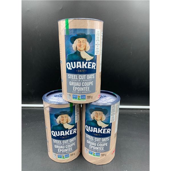 Quaker Steel Cut Oats (3 x 709g)