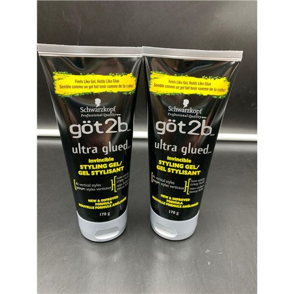 Schwarzkopf got2b Styling Gel (2 x 170g)
