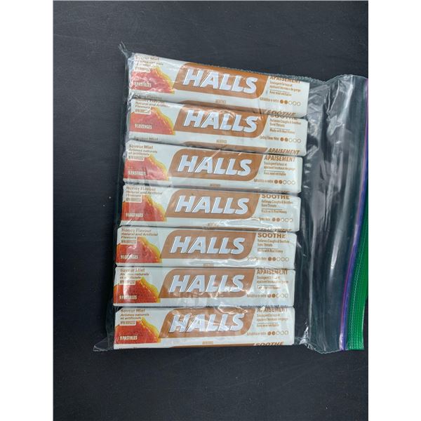 Halls Honey Flavour Lozenges (9 x 7)