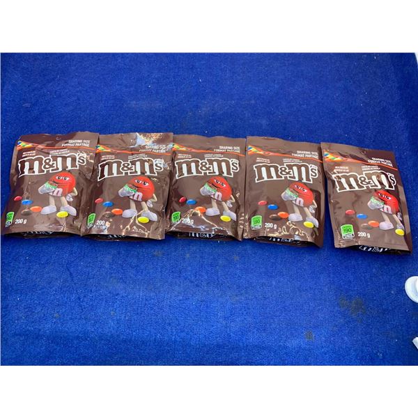 Milk Chocolate M&M's Candy (5 x 200g)