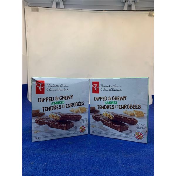 Presidents Choice Dipped & Chewy S'Mores Granola Bars (6 x 5)