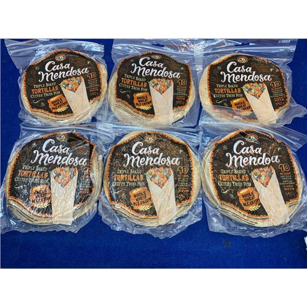 Casa Mendosa Whole Wheat Tortillas (6 x 340g)
