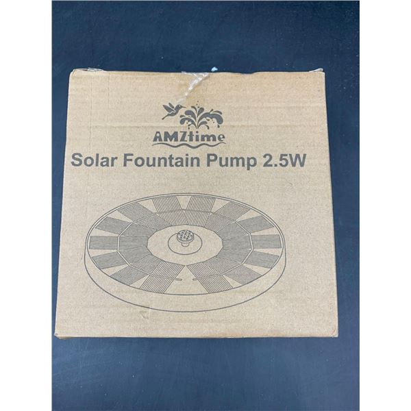 Solar Fountain Pump 2.5W