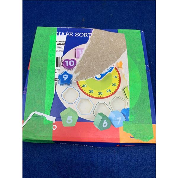 Shape Sorting Clock