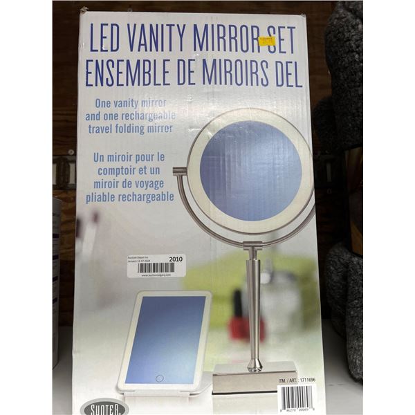 LED Vanity Mirror Set