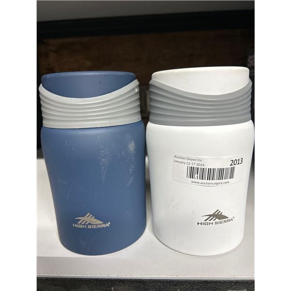 High Sierra Insulated Jars Lot of 2