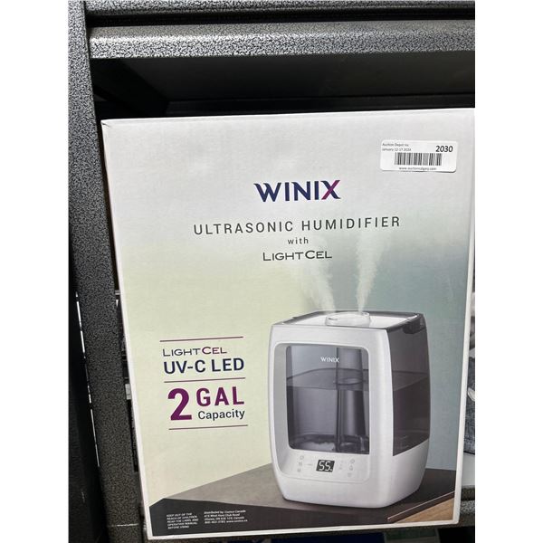 Winix Ultrasonic Humidifier with light cel