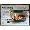 Image 1 : Tramontina Cast Iron Enameled Skillets 2 Piece