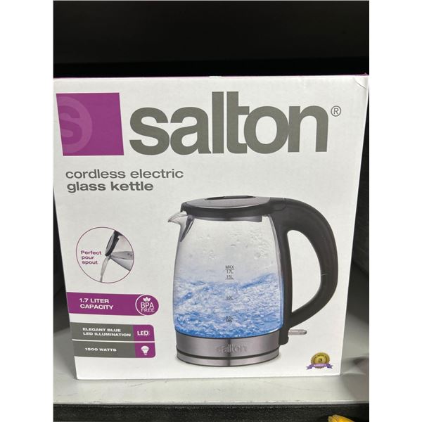 Salton Cordless electric kettle