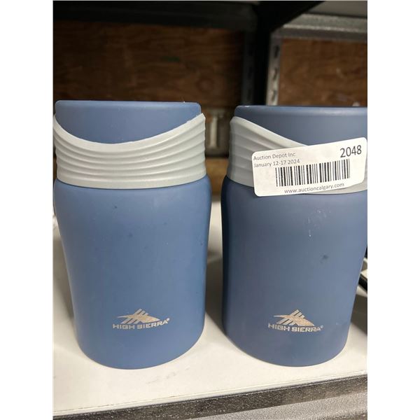 High Sierra Insulated Jars Lot of 2