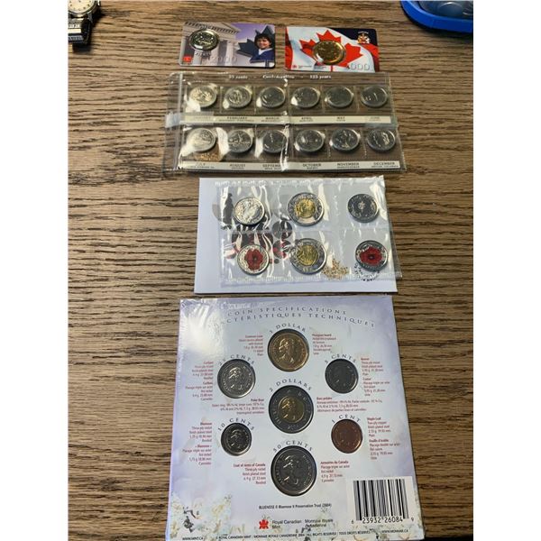 ESTATE ITEM - Lot of assorted Canada Mint Coin Sets as pictured