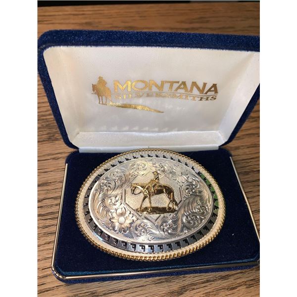 ESTATE ITEM - Montana Silversmiths Belt Buckle