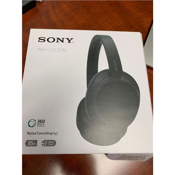 Sony Model WH-CH720N Wireless Headphones with box and accessories