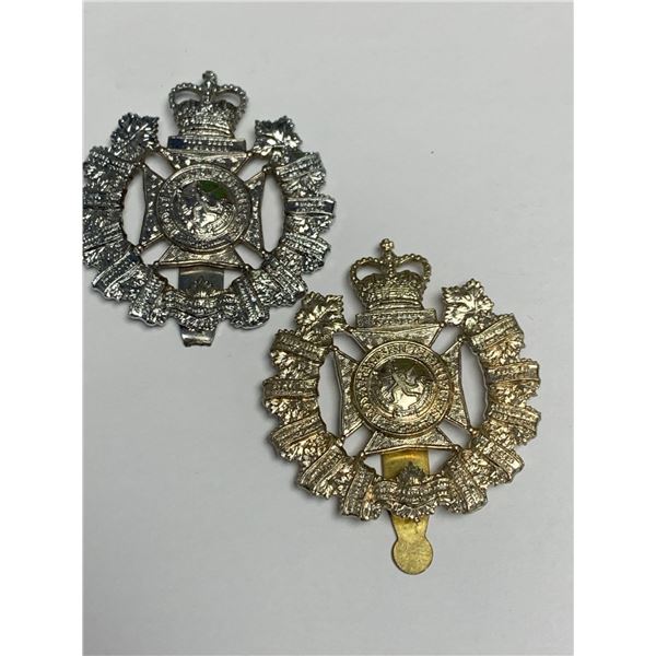 ESTATE ITEM - Lot of 2 Military Winnipeg Rifle Reg Pins