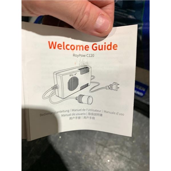 RoyPow AC to DC Converter, 120W (Max 150W) AC/DC Adapter Car Cigarette Lighter Socket 120V/110V to 1