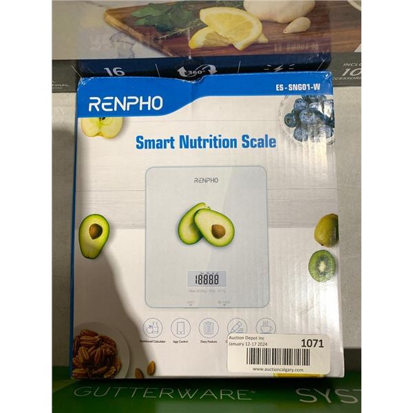 Renpho Smart Nutrition Scale