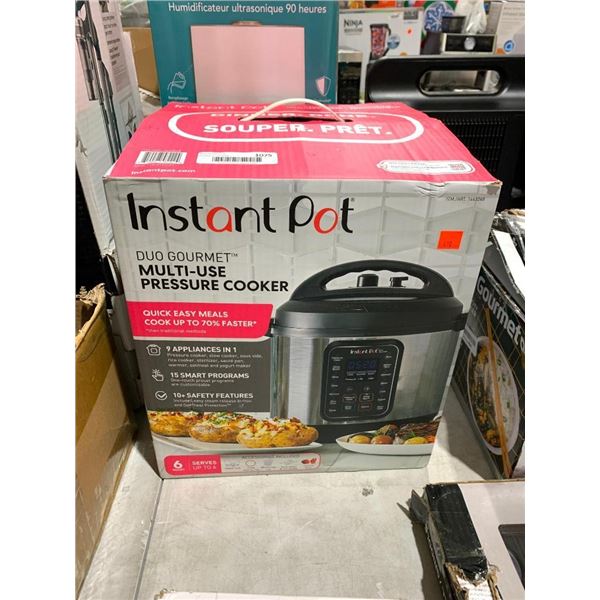 Instant Pot Duo Gourmet Multi-Use Pressure cooker