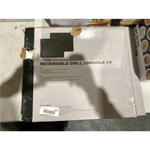 Reversible Grill/ Griddle 14