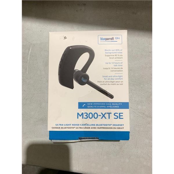 Blue parrott noise cancelling bluetooth headset