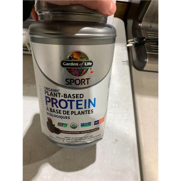 Garden of life plant based protein powder