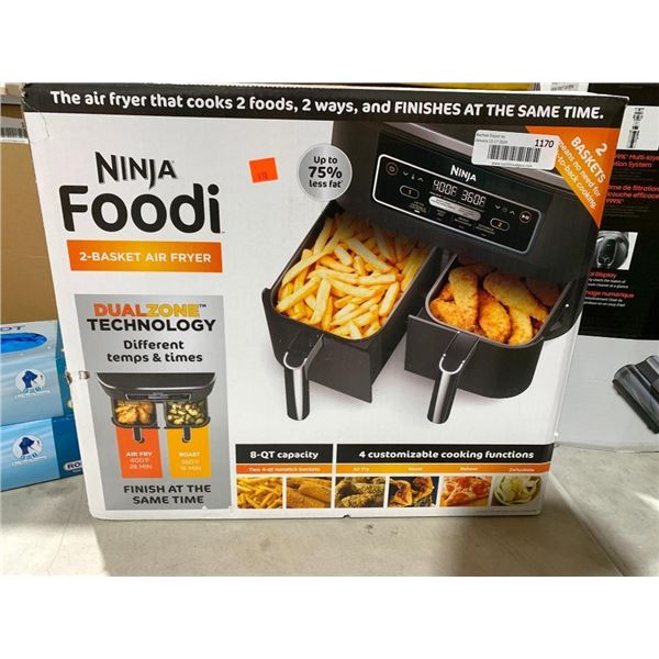 Ninja foodi dual basket air fryer