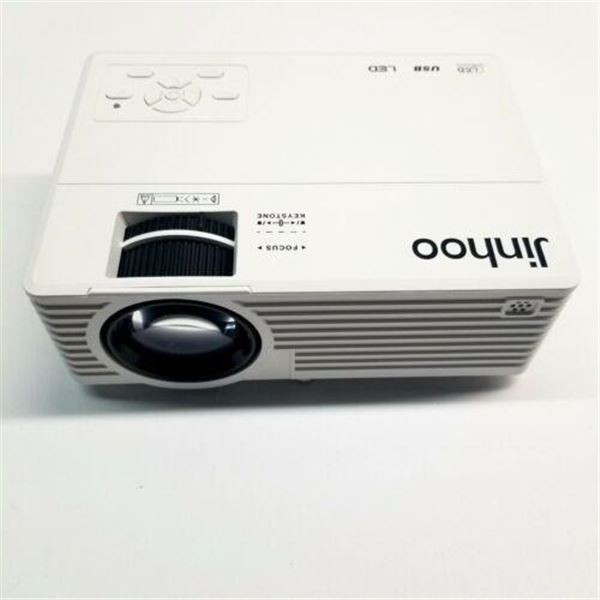 Jinhoo M20 Mini Overhead Projector Full HD 1080P Supported, Home Theater
