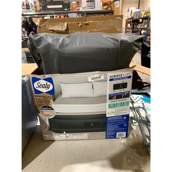 Sealy alwayzaire inflatable matress with built in pump
