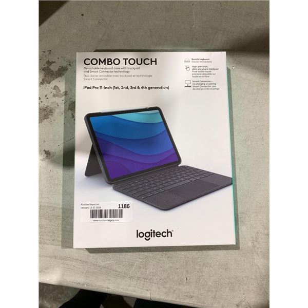 Combo touch detachable keyboard case for ipad