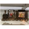Image 1 : Light up 2 piece Christmas train decoration