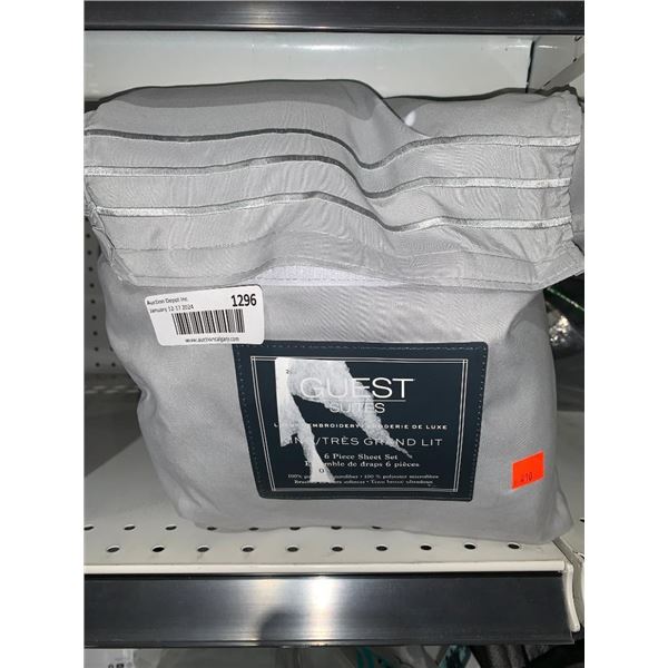 Guest suites 6 piece sheet set