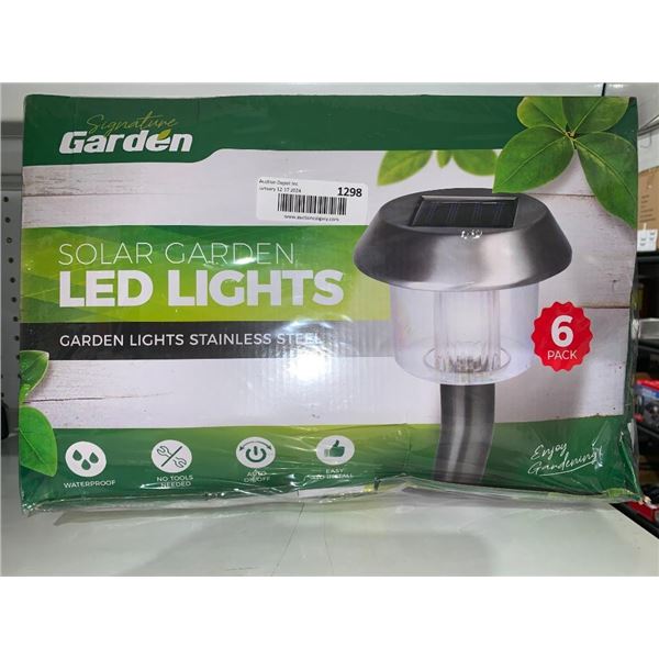 Signature garden solar garden LED lights