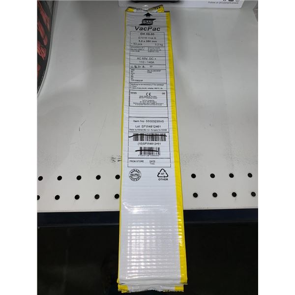 ESAB Vac Pac Welding Electrodes E7018 83 pc